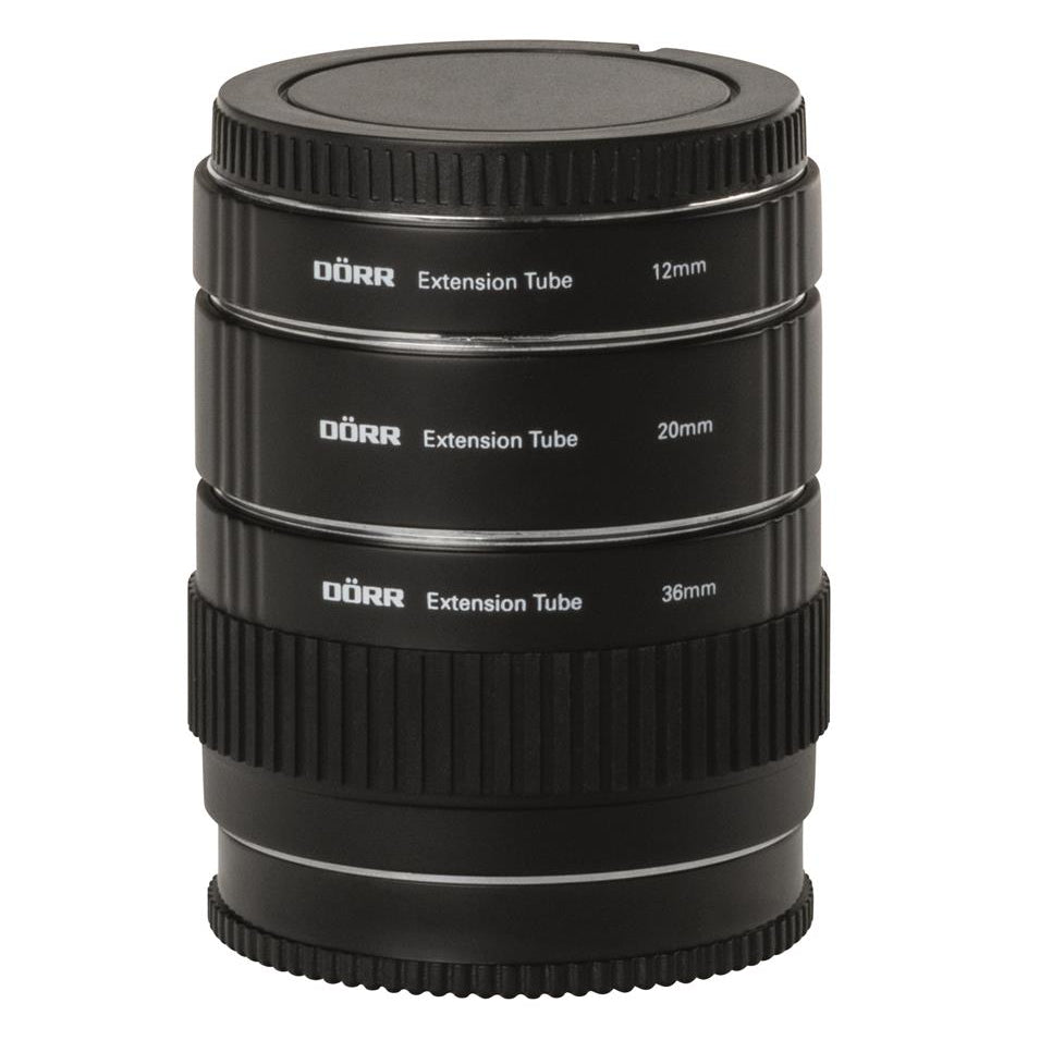 3-teiliger Zwischenringsatz für DSLR & SLR 12, 20, 36mm – Sony A-Mount