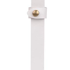 Camera Wrist Strap – White / Loop Leather