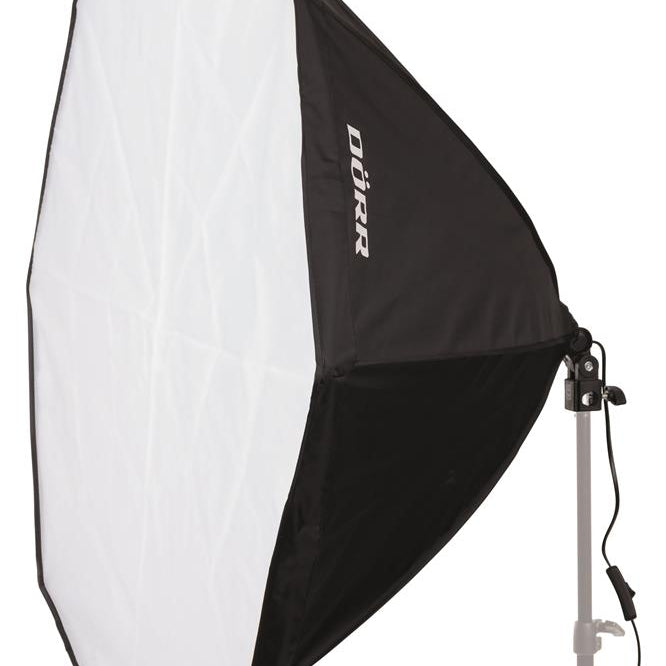Octagon Softbox Schirm 90cm mit E27 Fassung