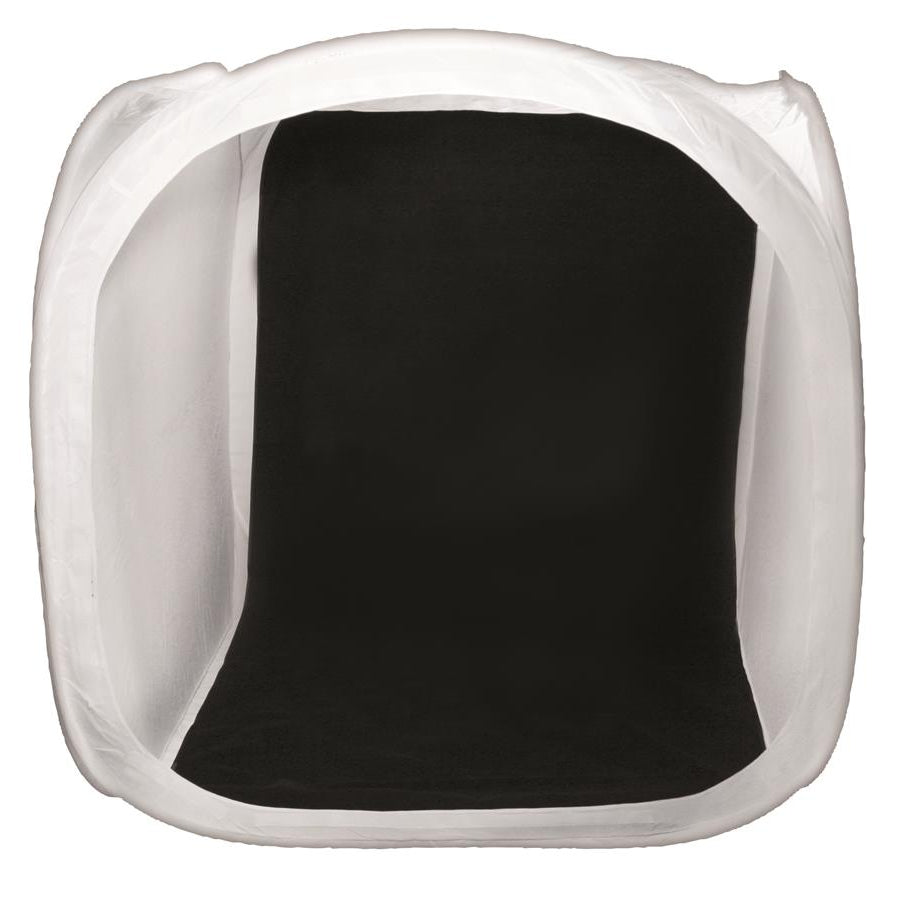 Aufnahmebox faltbar weiß incl. 4 Hintergründe – 120x120cm