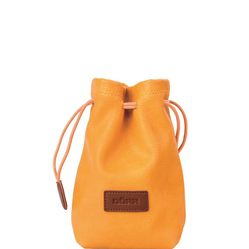 Objektiv Beutel Skin – Ockergelb / 6,5x10x18cm