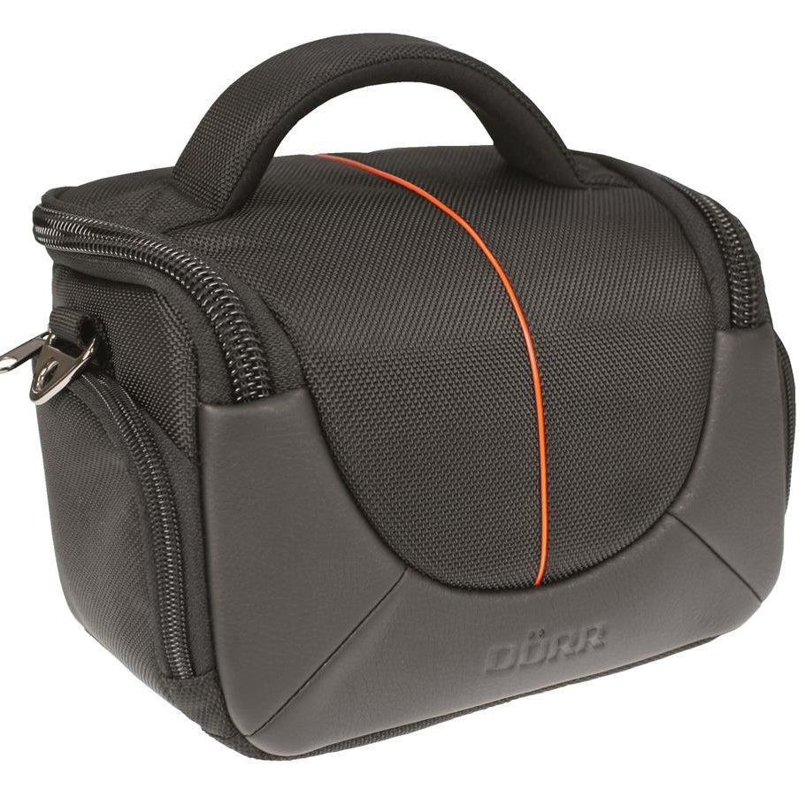 Fototasche Yuma für Systemkameras – Schwarz-Orange / 1