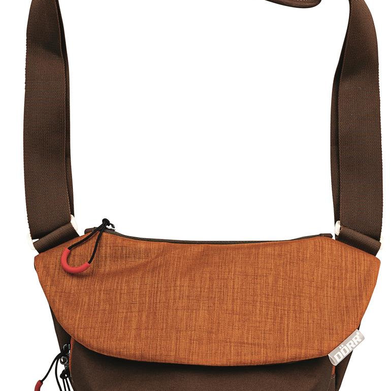 Fototasche Urban – Braun-Orange / S
