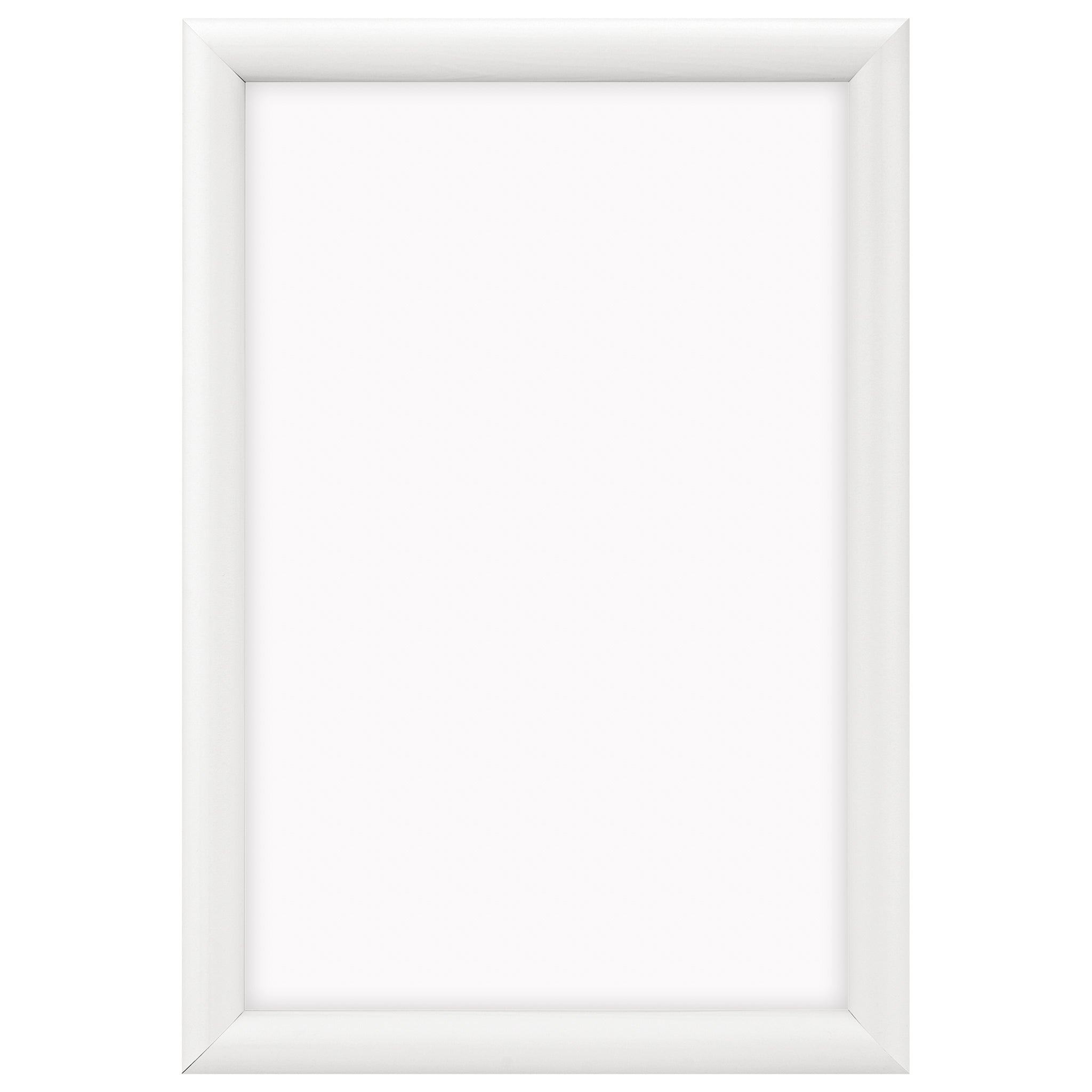 DÖRR Holz-Bilderrahmen Candy weiß mit halbrunder Leiste und Acrylscheibe