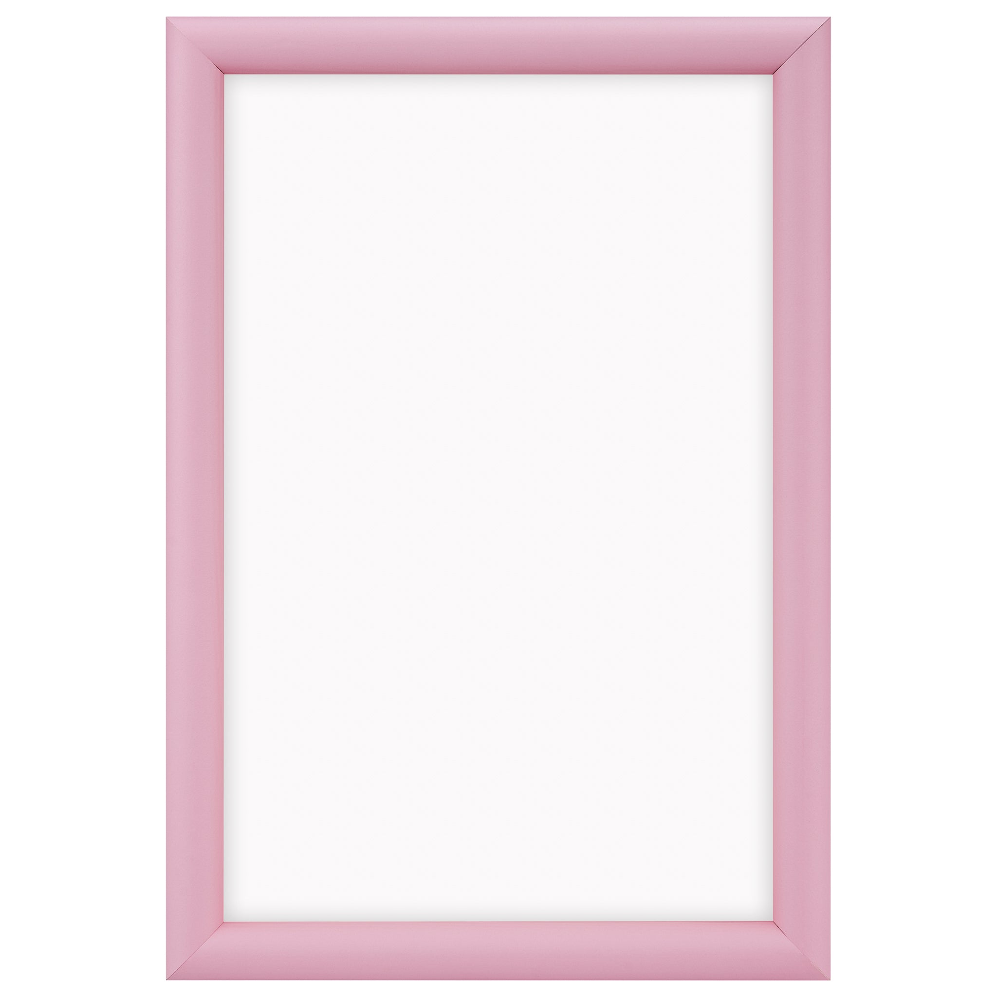 DÖRR Holz-Bilderrahmen Candy pink mit halbrunder Leiste und Acrylscheibe