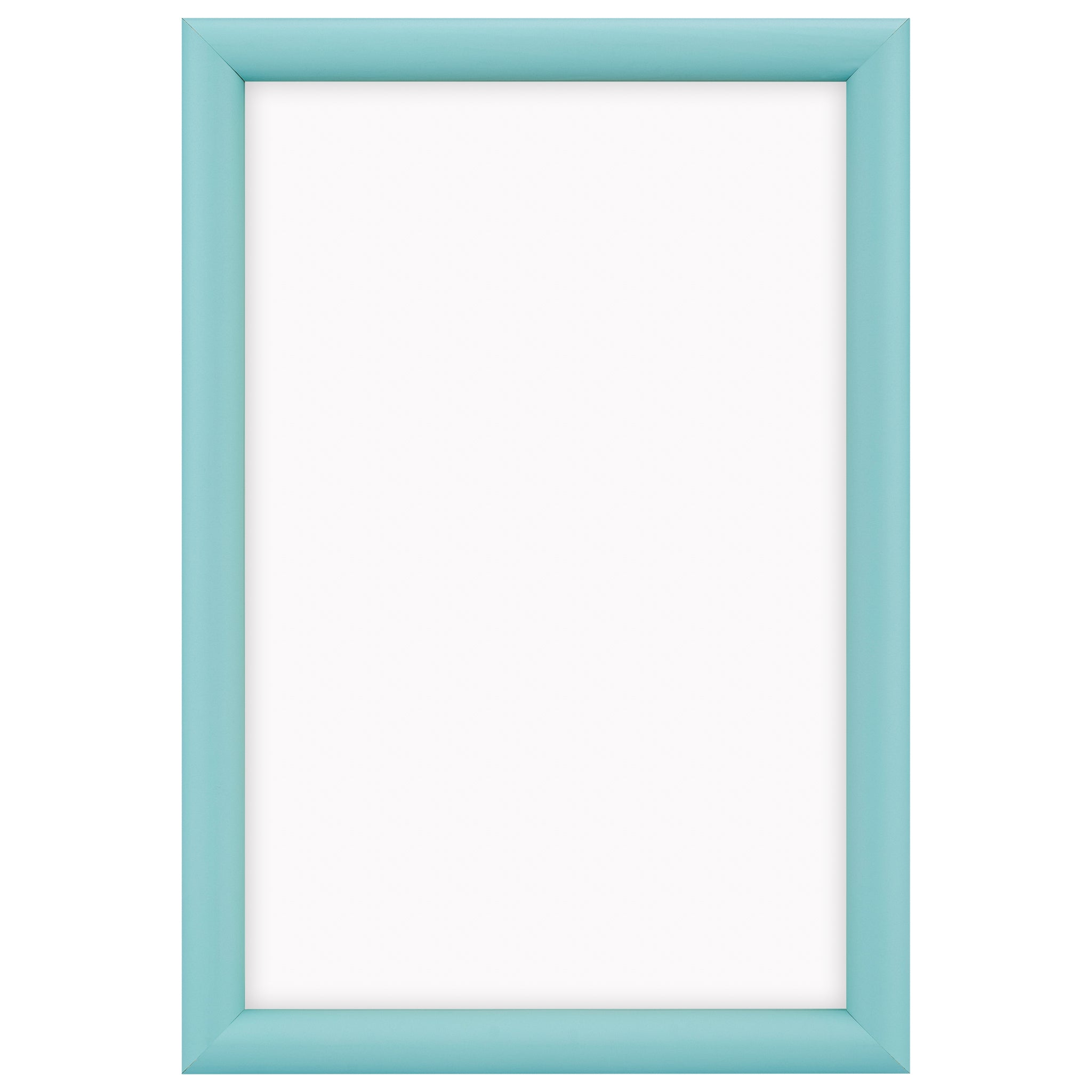 DÖRR Holz-Bilderrahmen Candy hellblau mit halbrunder Leiste und Acrylscheibe