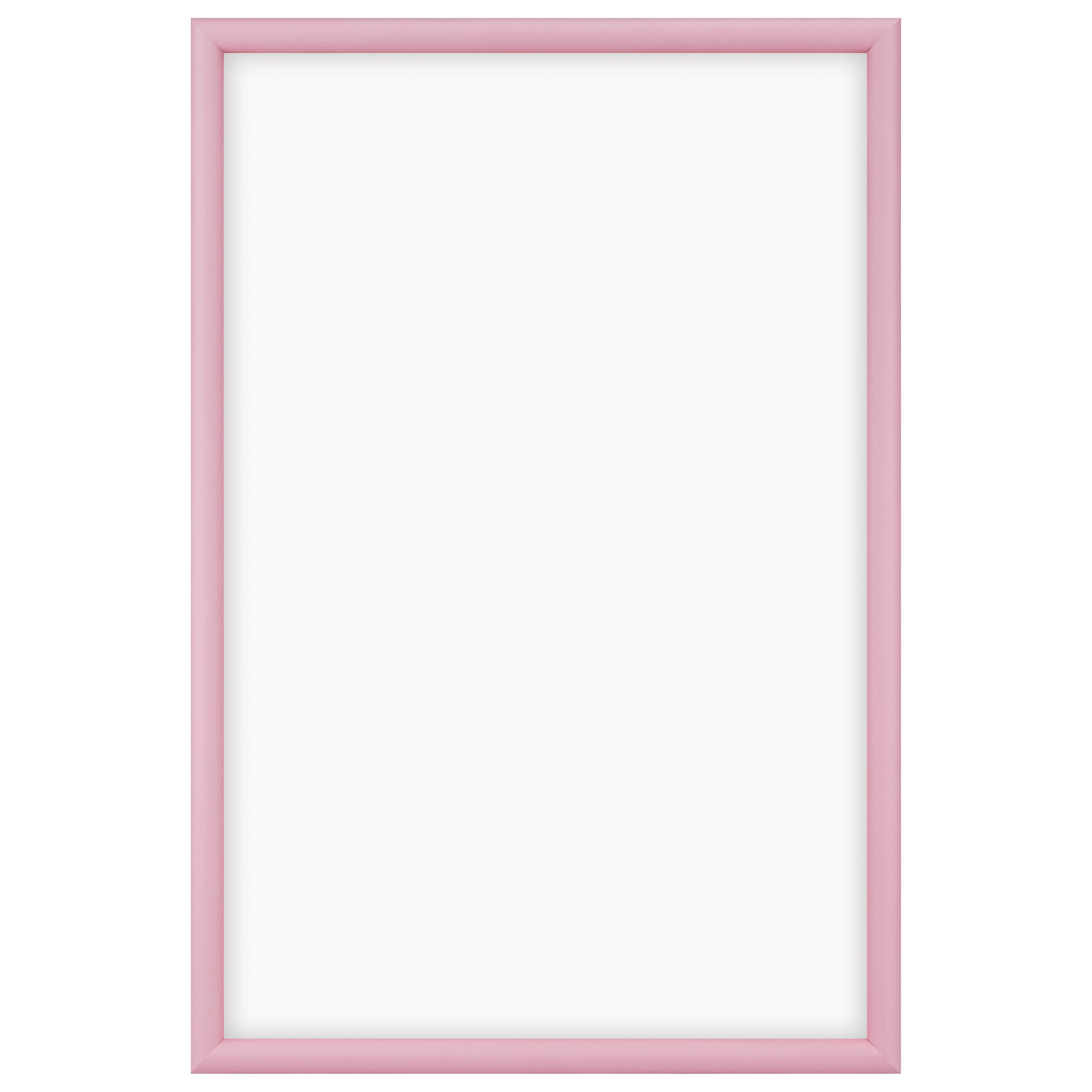 DÖRR Holz-Bilderrahmen Candy pink mit halbrunder Leiste und Acrylscheibe