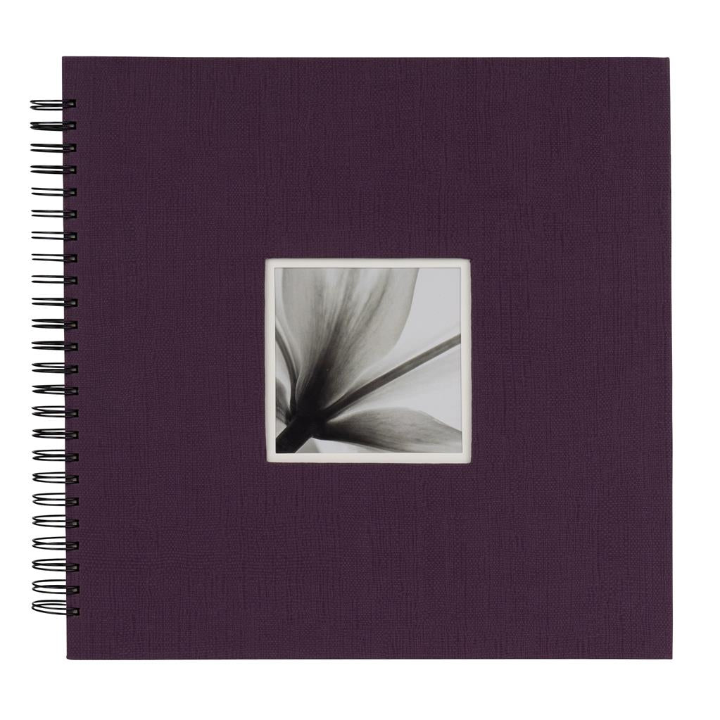 Spiral Album UniTex 34x34 cm – Purple