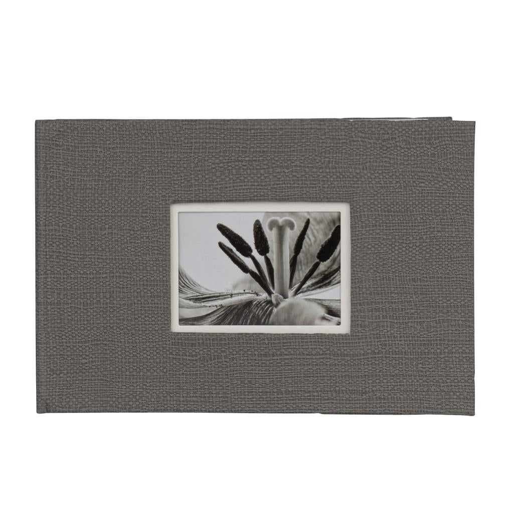 Slip-In Hardcover Album 40 UniTex 10x15cm – Grey