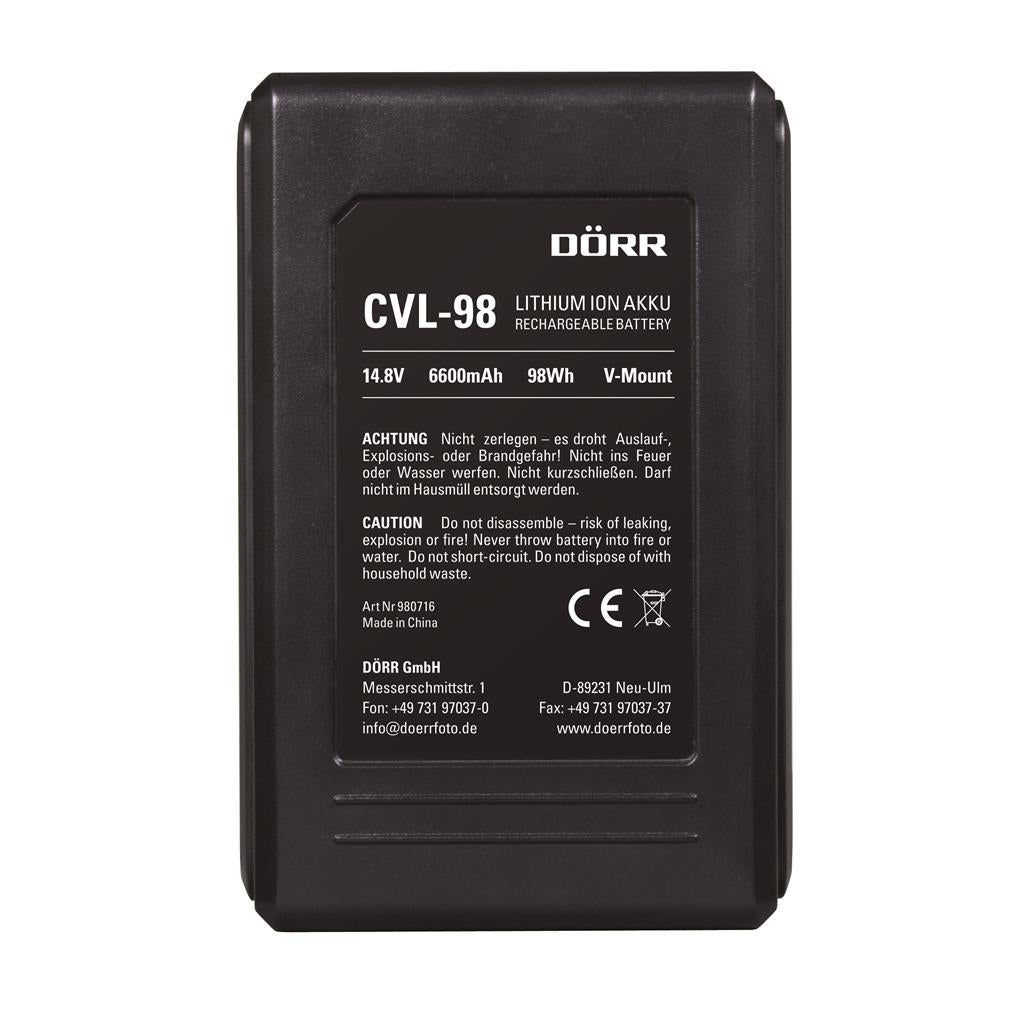 Compact V-Mount Li-Ion Akku CVL-98 14.8V, 98Wh