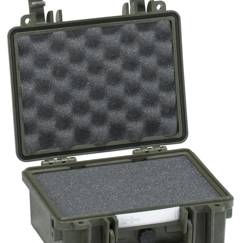 EXPLORER Cases protective case 2209 – Military Green / With pre-cubed foam