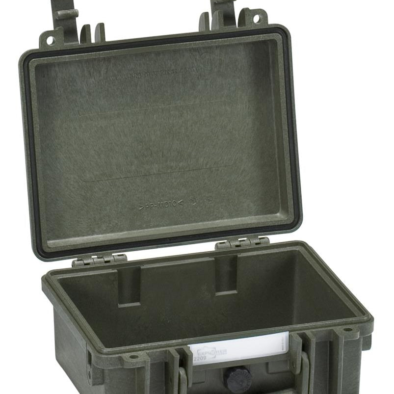 EXPLORER Cases protective case 2209 – Military Green / Empty Case