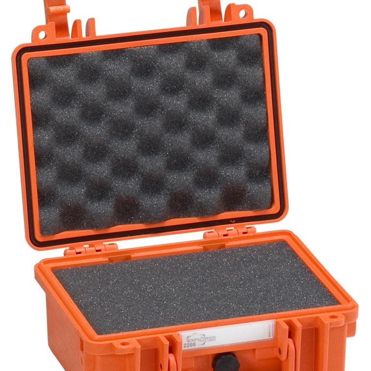 EXPLORER Cases protective case 2209 – Orange / With pre-cubed foam