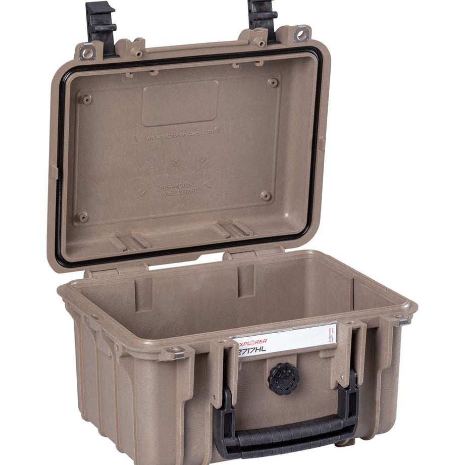 EXPLORER Cases protective case 2717 – Desert Sand / Empty Case / Heavenly Light