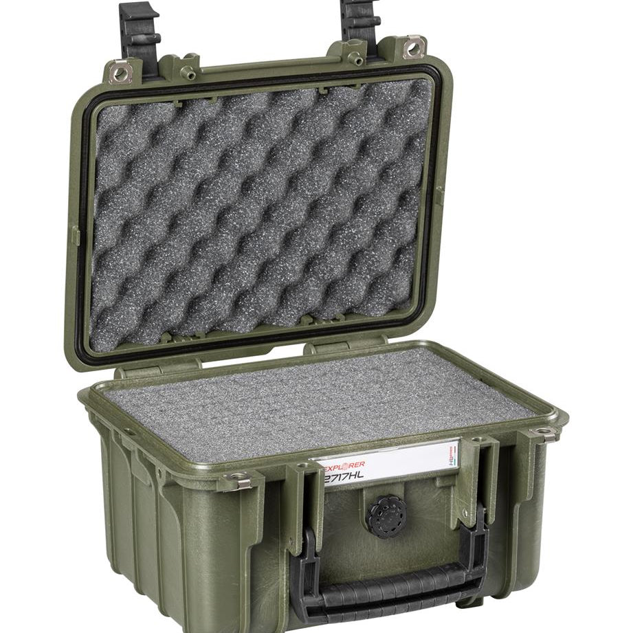 EXPLORER Cases protective case 2717 – Military Green / With pre-cubed foam / Heavenly Light