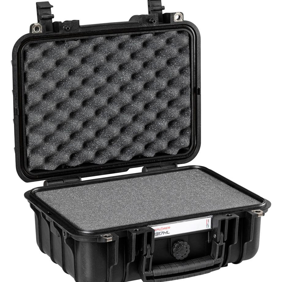 EXPLORER Cases protective case 3317 – Black / With pre-cubed foam / Heavenly Light