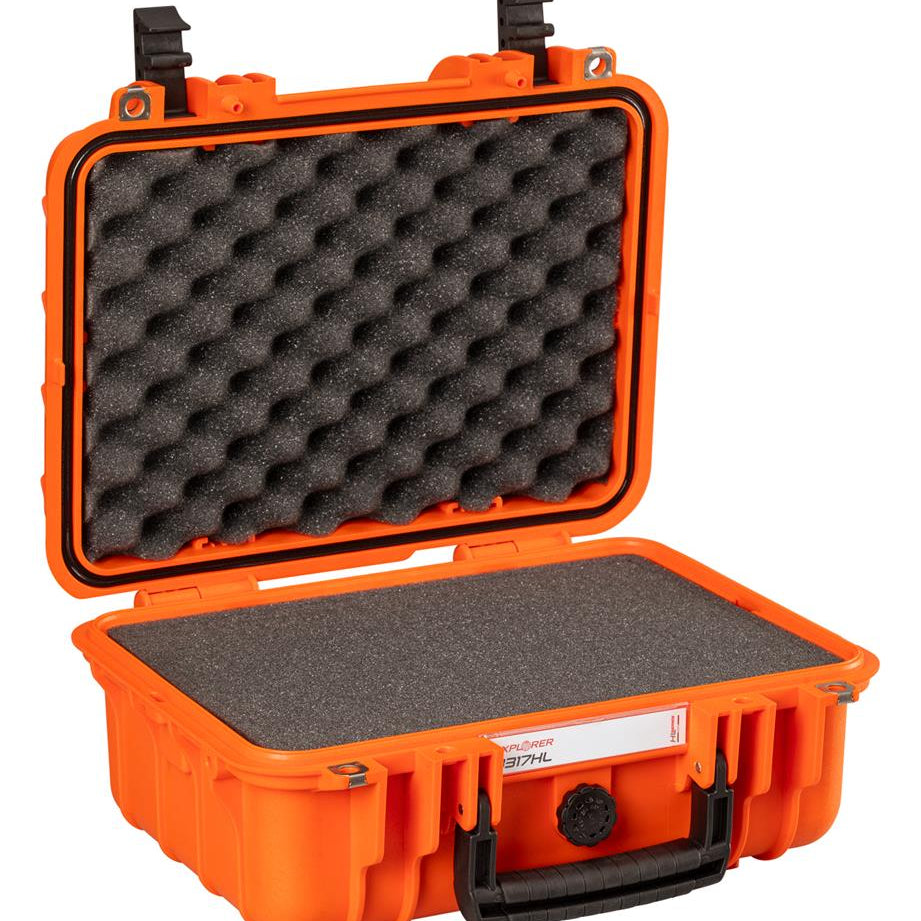 EXPLORER Cases protective case 3317 – Orange / With pre-cubed foam / Heavenly Light