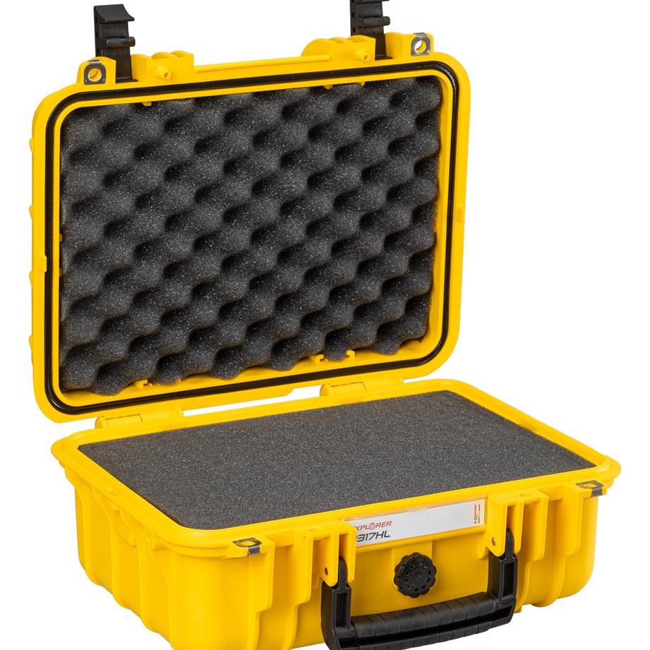 EXPLORER Cases protective case 3317 – Yellow / With pre-cubed foam / Heavenly Light