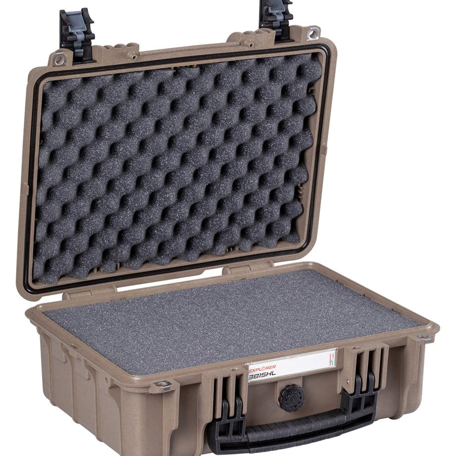 EXPLORER Cases protective case 3815 – Desert Sand / With pre-cubed foam