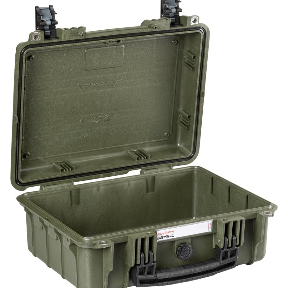EXPLORER Cases protective case 3815 – Military Green / Empty Case