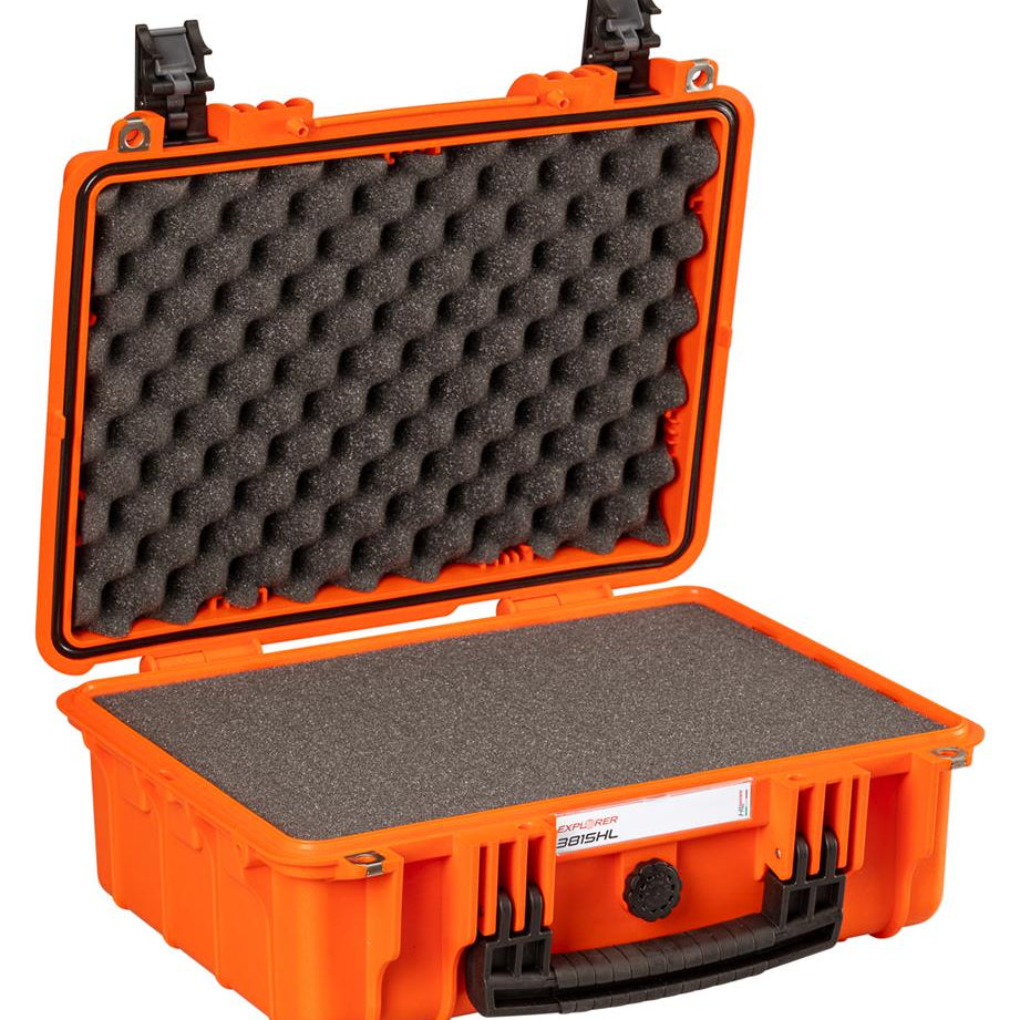 EXPLORER Cases protective case 3815 – Orange / With pre-cubed foam