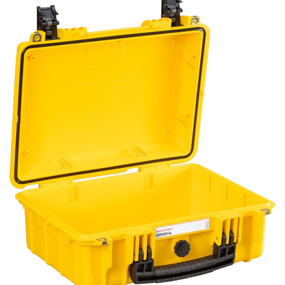 EXPLORER Cases protective case 3815 – Yellow / Empty Case