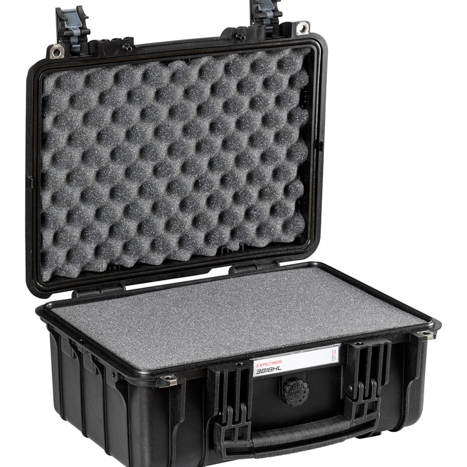 EXPLORER Cases protective case 3818 – Black / With pre-cubed foam / Heavenly Light