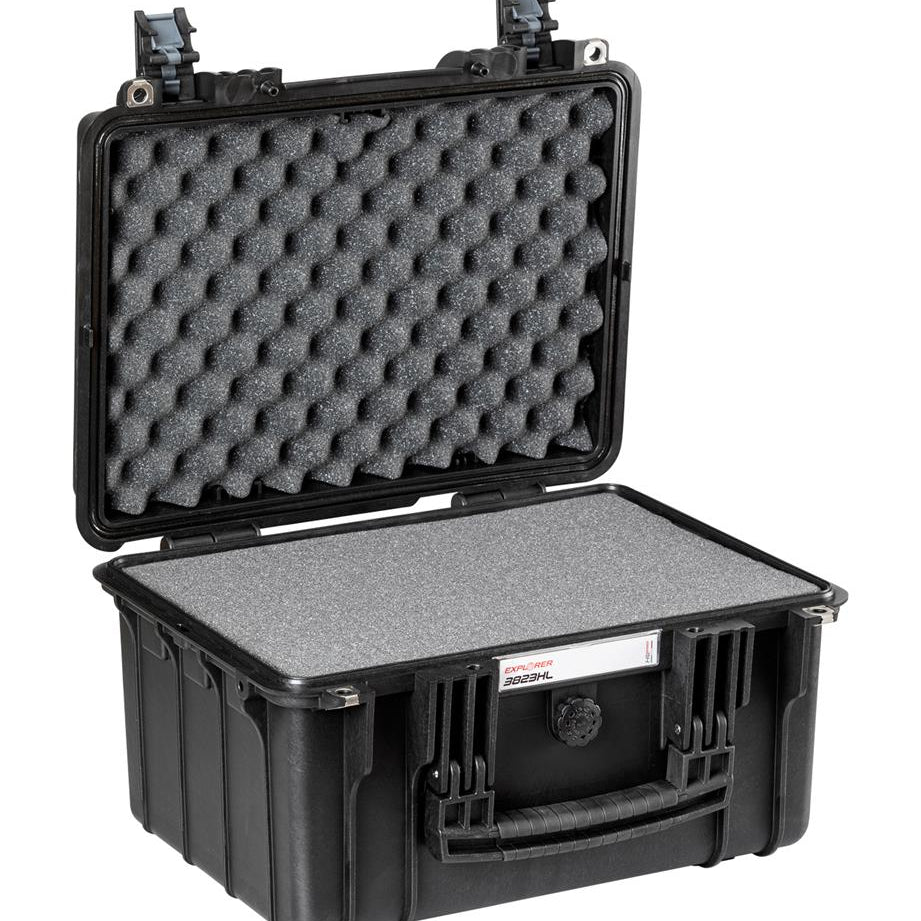 EXPLORER Cases protective case 3823 – Black / With pre-cubed foam