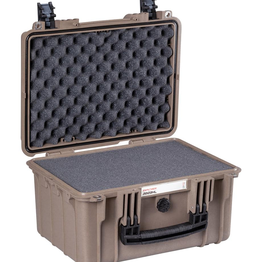 EXPLORER Cases protective case 3823 – Desert Sand / With pre-cubed foam
