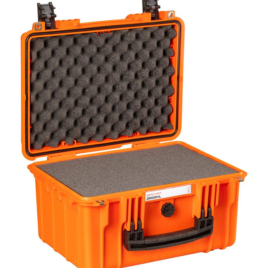 EXPLORER Cases protective case 3823 – Orange / With pre-cubed foam