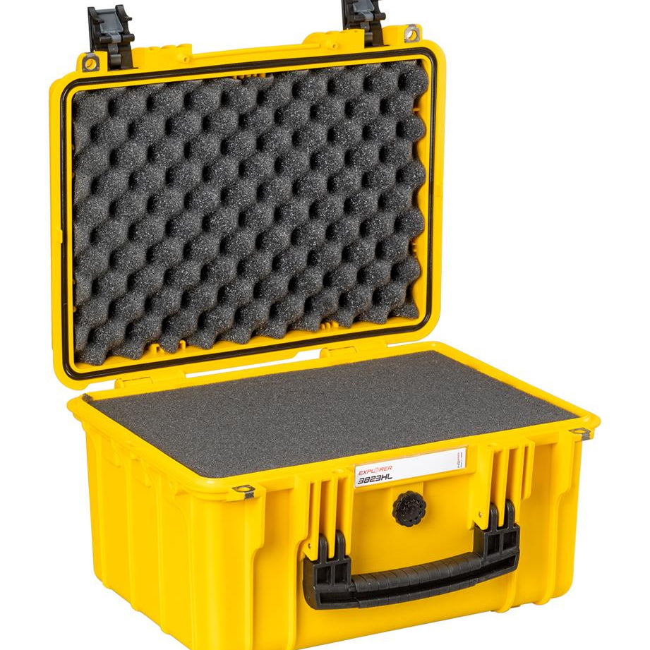 EXPLORER Cases protective case 3823 – Yellow / With pre-cubed foam
