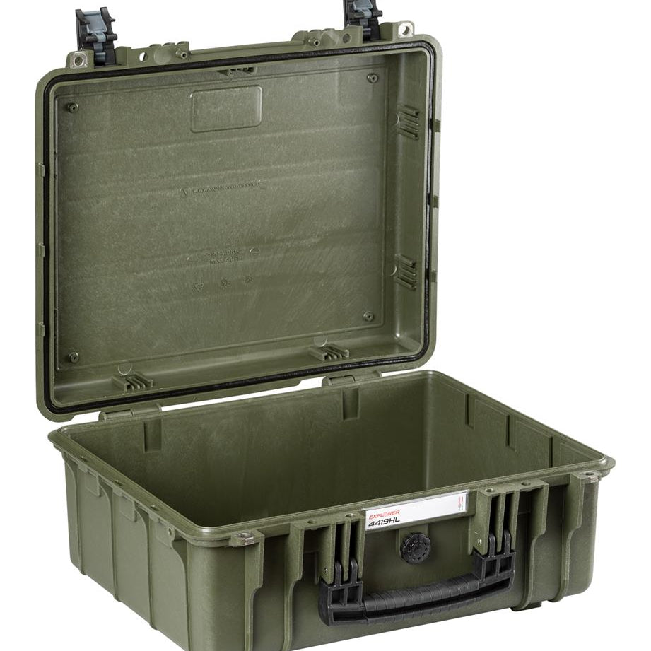 EXPLORER Cases protective case 4419 – Military Green / Empty Case / Heavenly Light