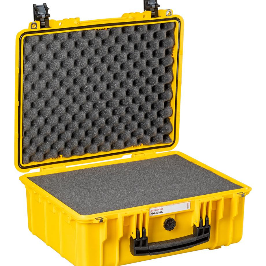 EXPLORER Cases protective case 4419 – Yellow / With pre-cubed foam / Heavenly Light
