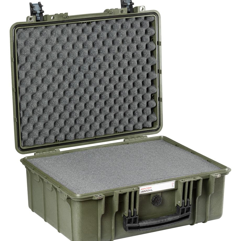 EXPLORER Cases protective case 4820 – Military Green / With pre-cubed foam / Heavenly Light