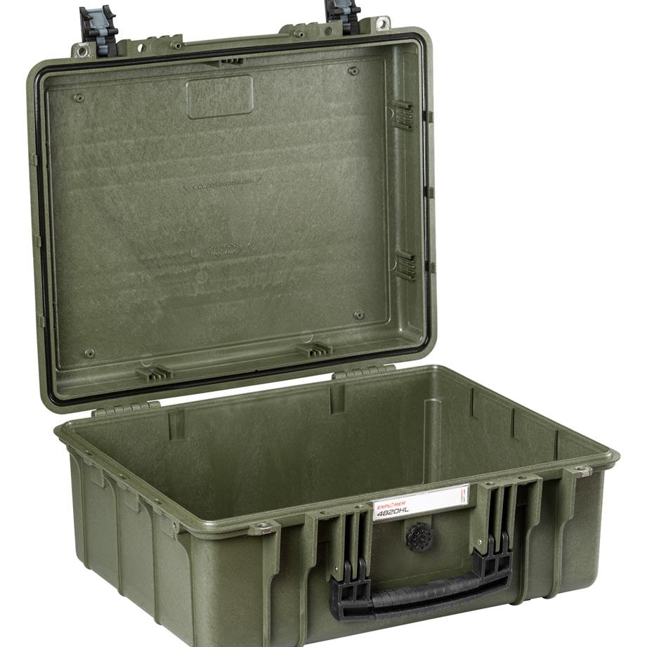 EXPLORER Cases protective case 4820 – Military Green / Empty Case / Heavenly Light