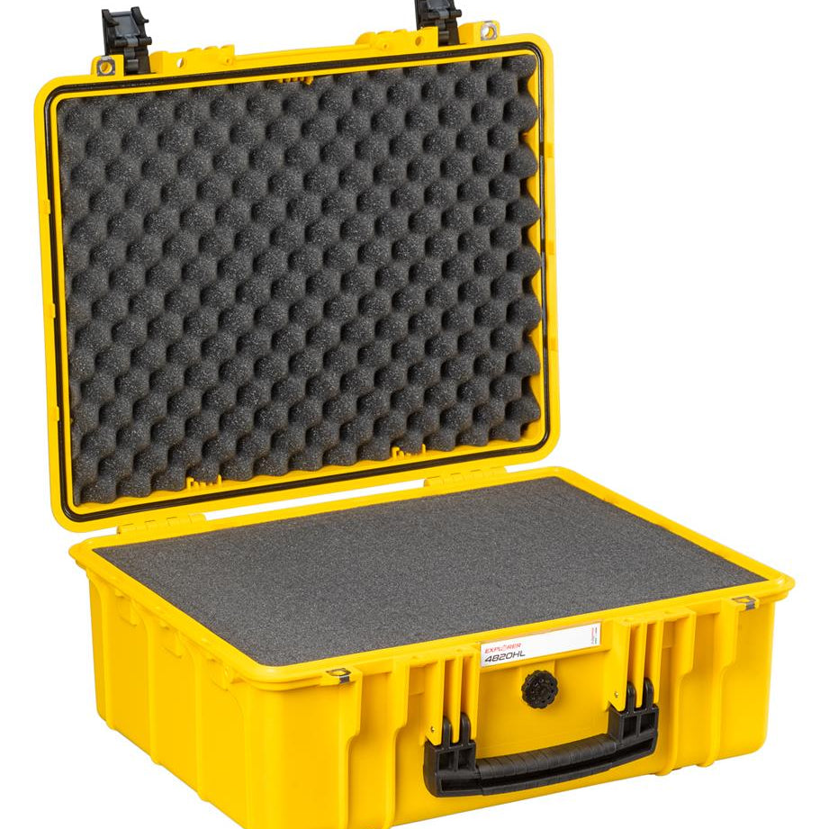 EXPLORER Cases protective case 4820 – Yellow / With pre-cubed foam / Heavenly Light