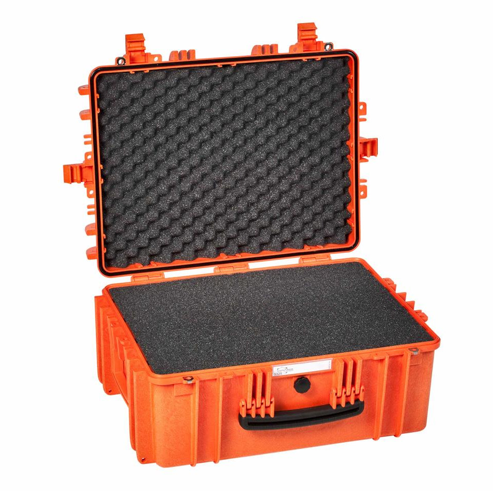 EXPLORER Cases protective case 5325 – Orange / With pre-cubed foam