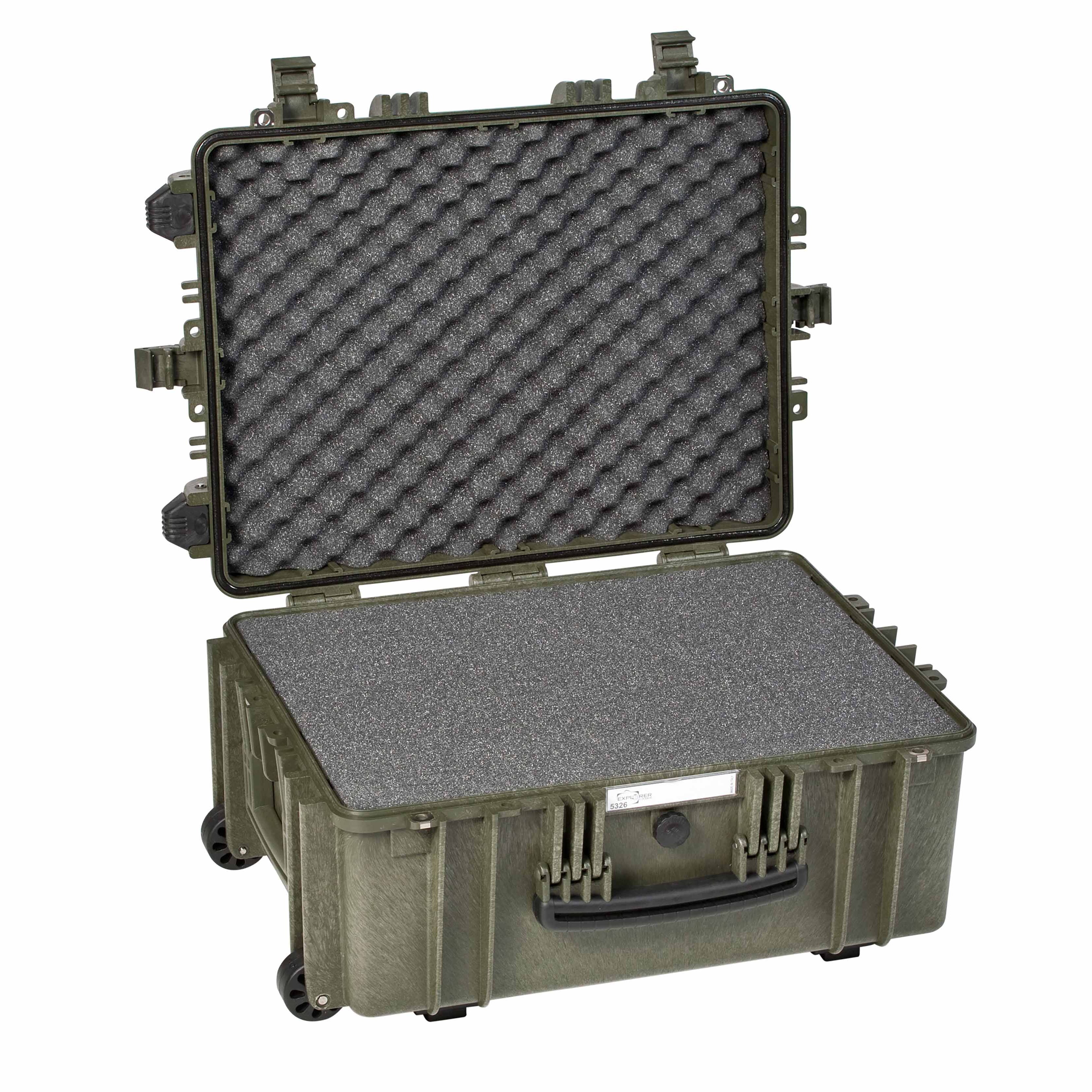 EXPLORER Cases protective case 5326 – Military Green / With pre-cubed foam