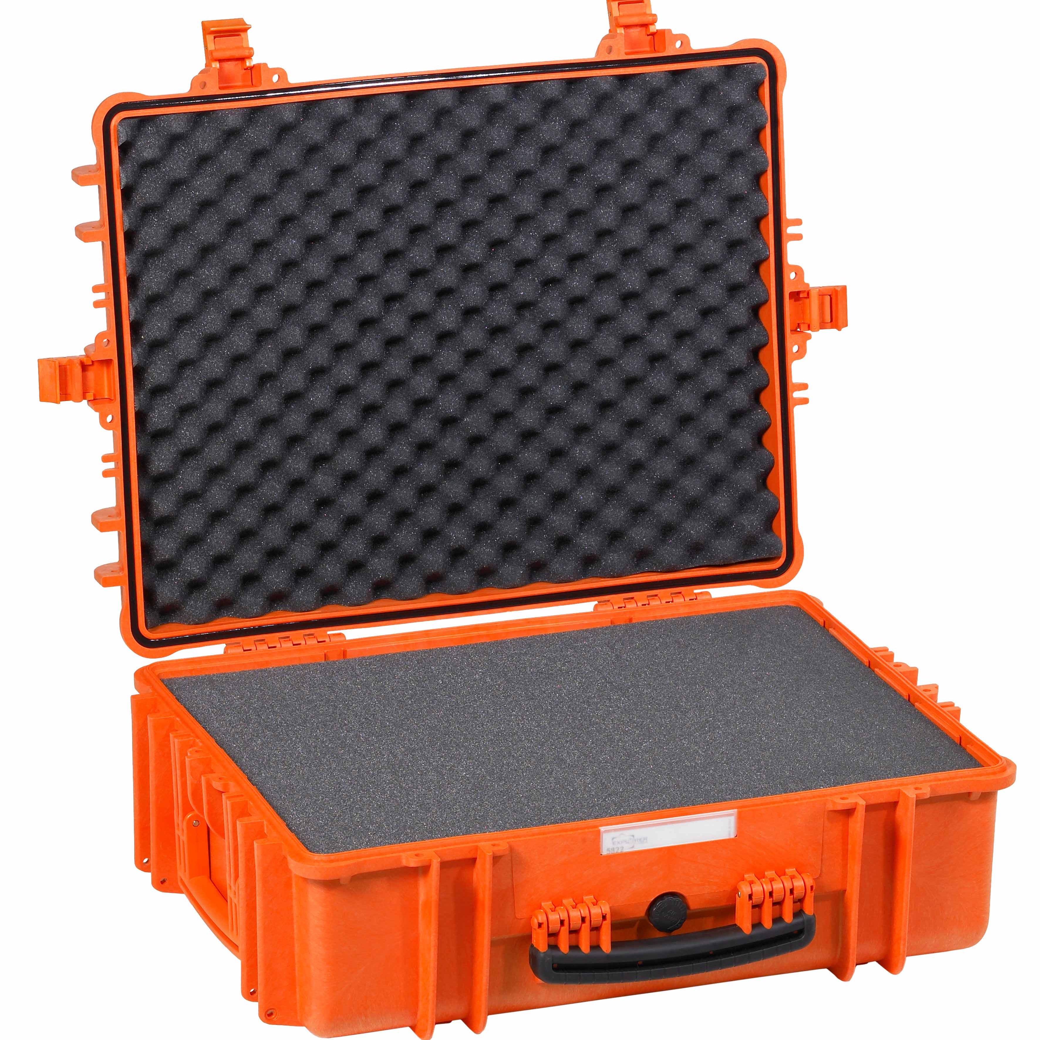 EXPLORER Cases protective case 5822 – Orange / With pre-cubed foam