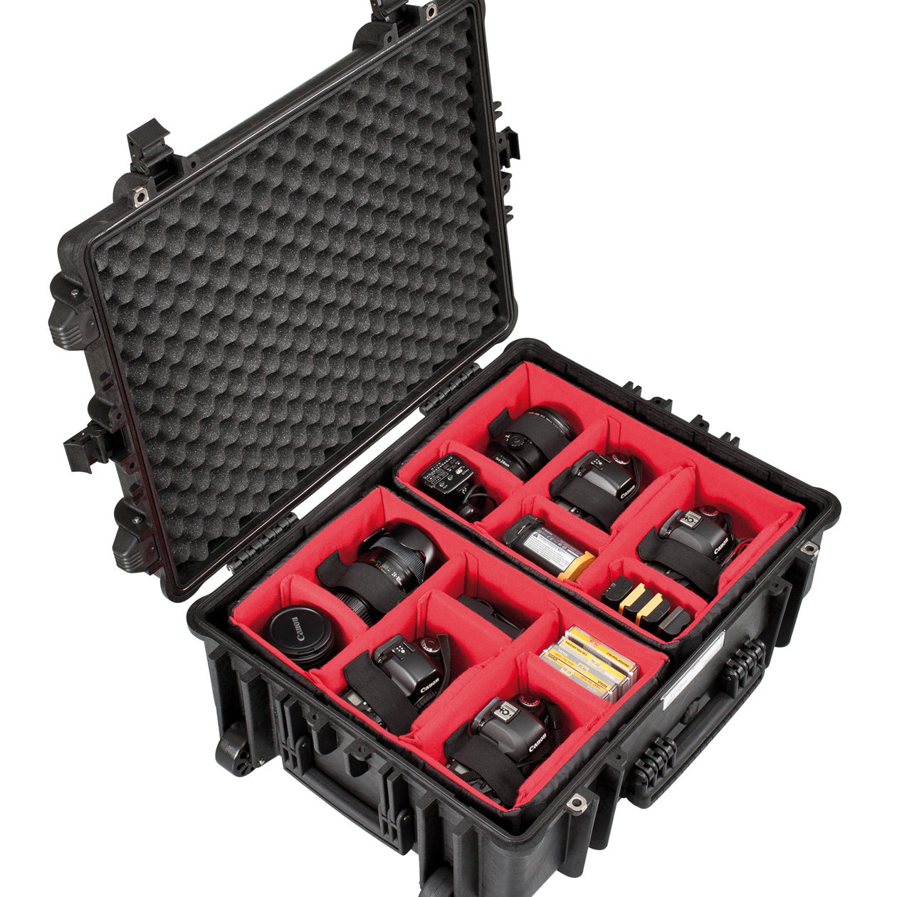 EXPLORER Cases protective case 5823 – Black / With divider kit