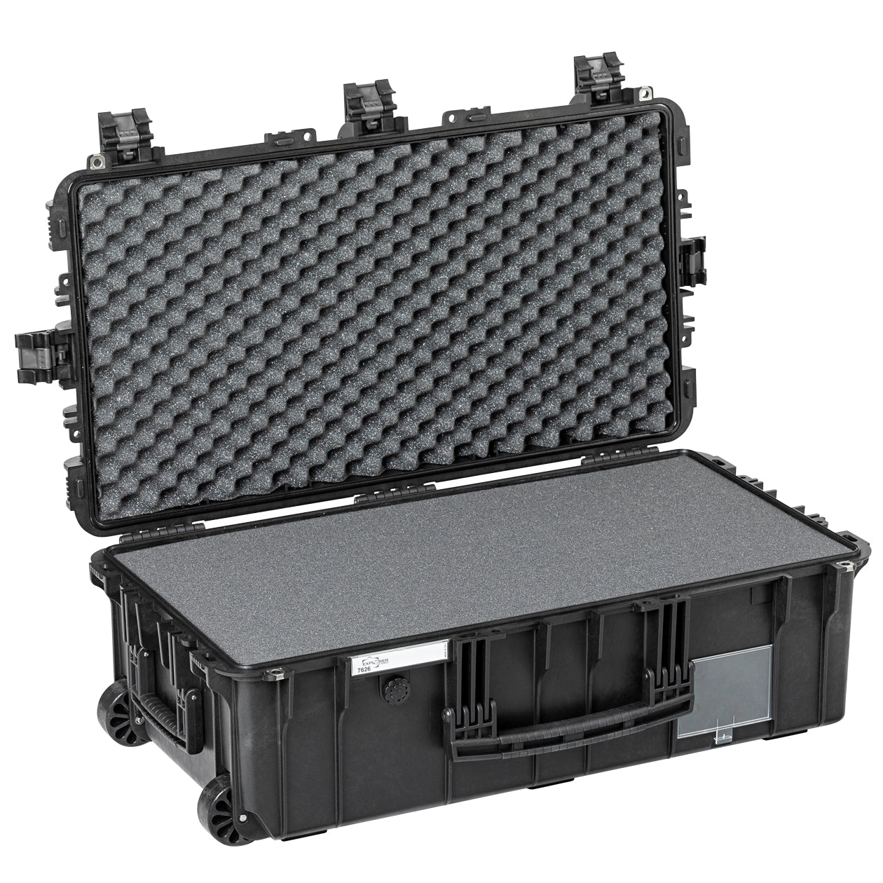 EXPLORER Cases protective case 7626 – Black / With pre-cubed foam