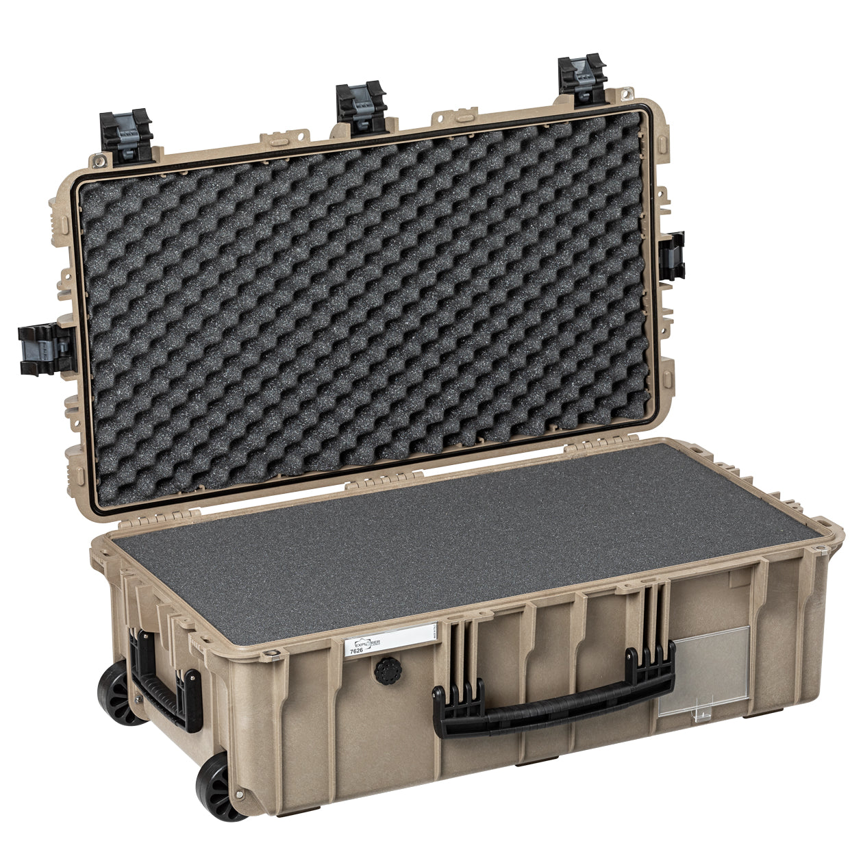 EXPLORER Cases protective case 7626 – Desert Sand / With pre-cubed foam