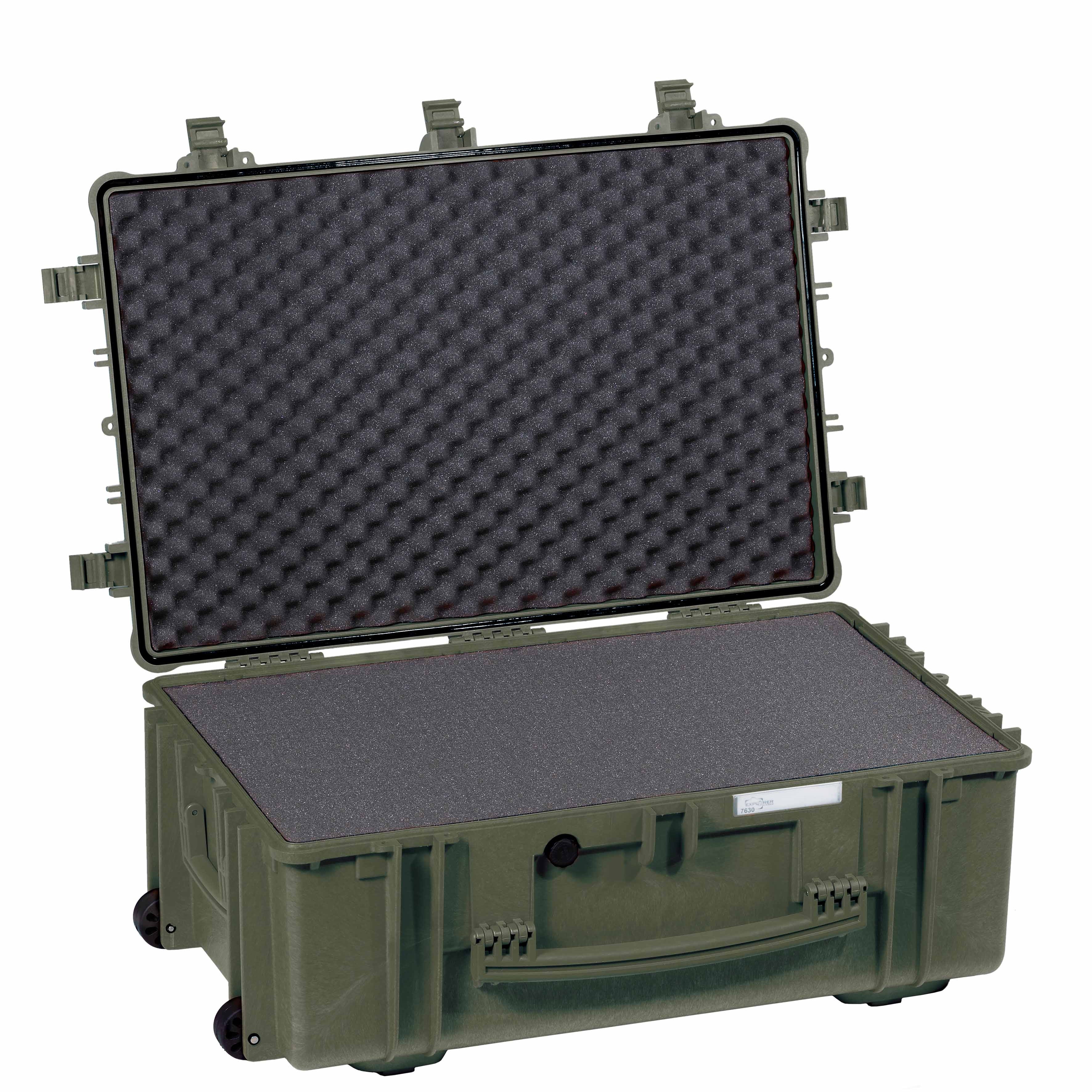 EXPLORER Cases protective case 7630 – Military Green / With pre-cubed foam