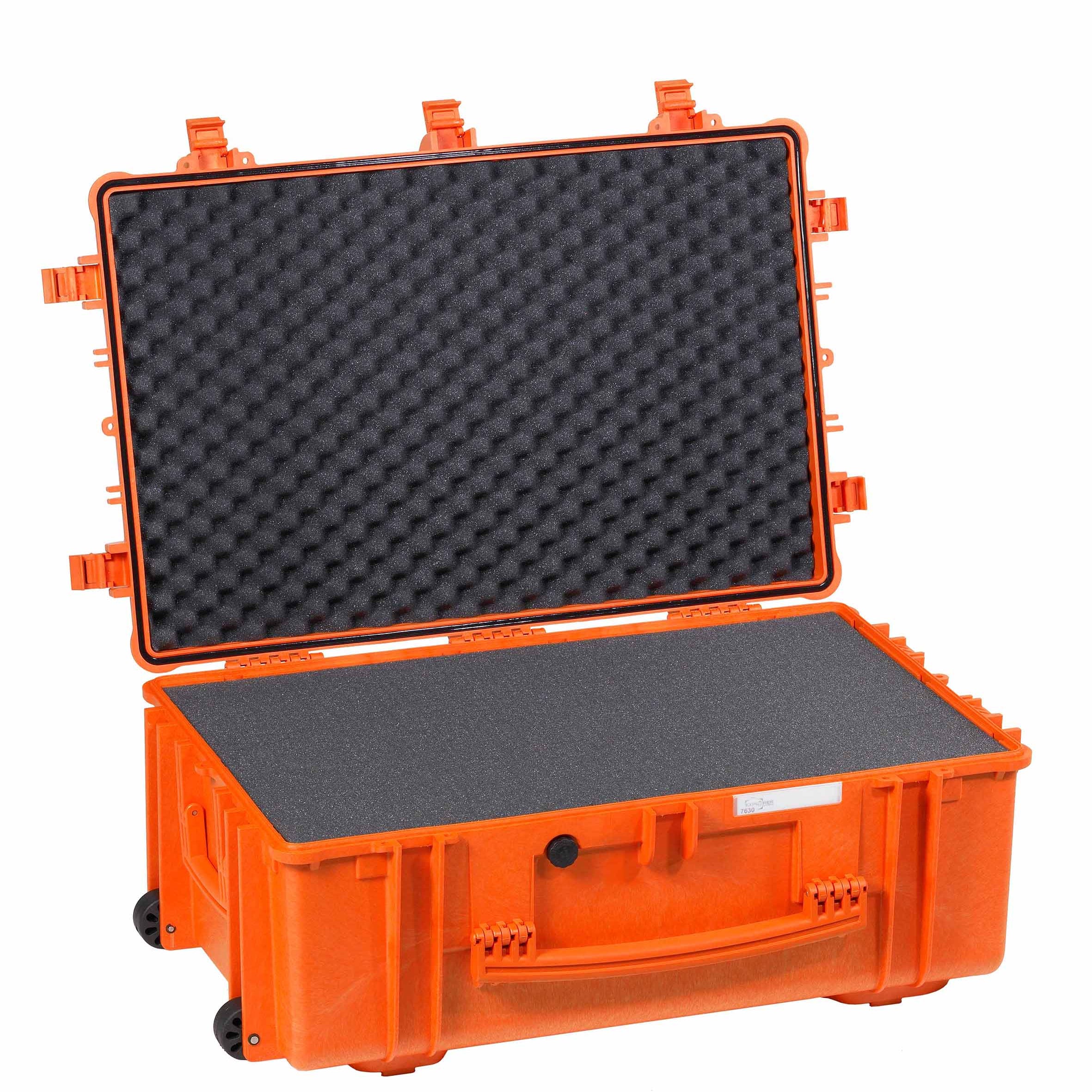 EXPLORER Cases protective case 7630 – Orange / With pre-cubed foam