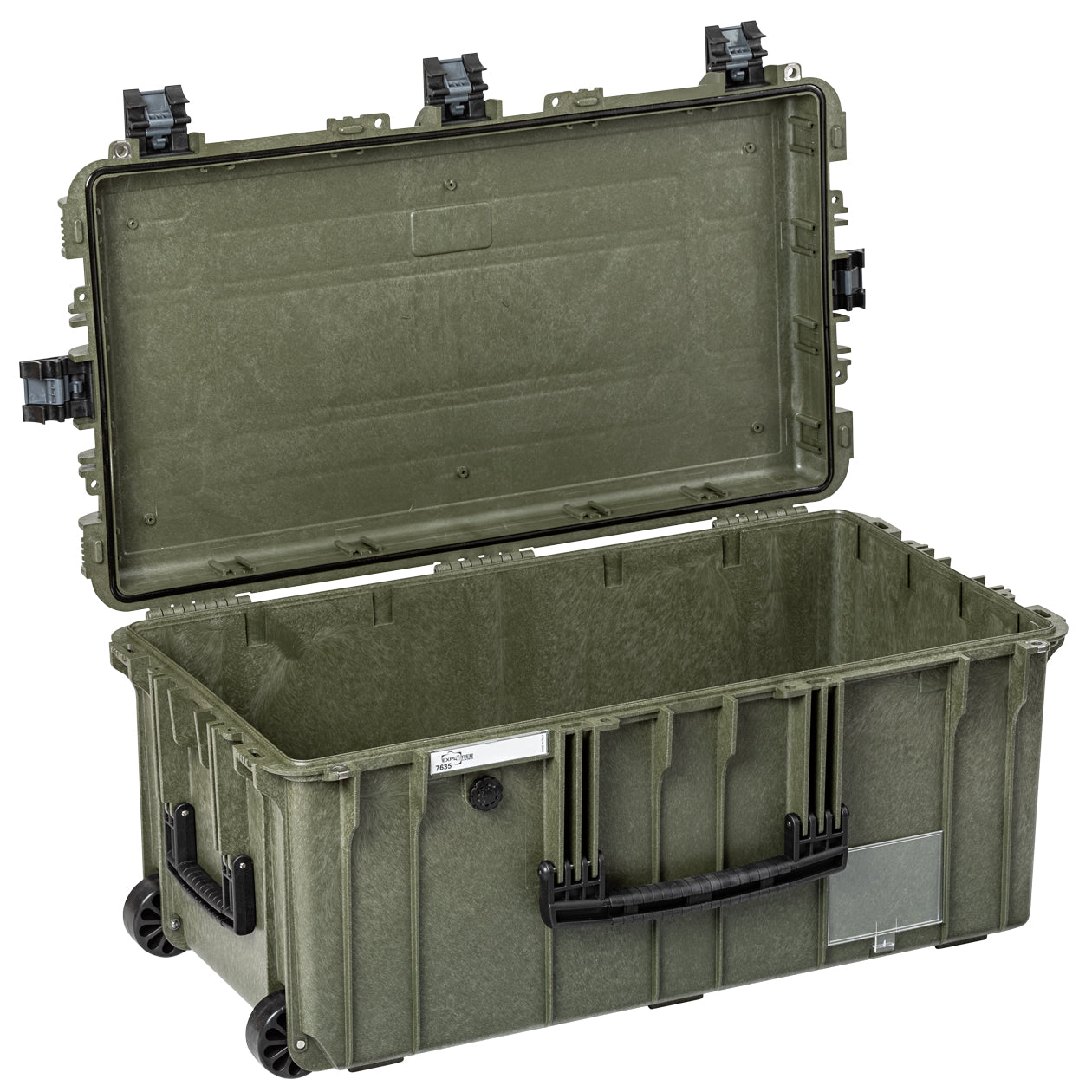 EXPLORER Cases protective case 7635 – Military Green / Empty Case