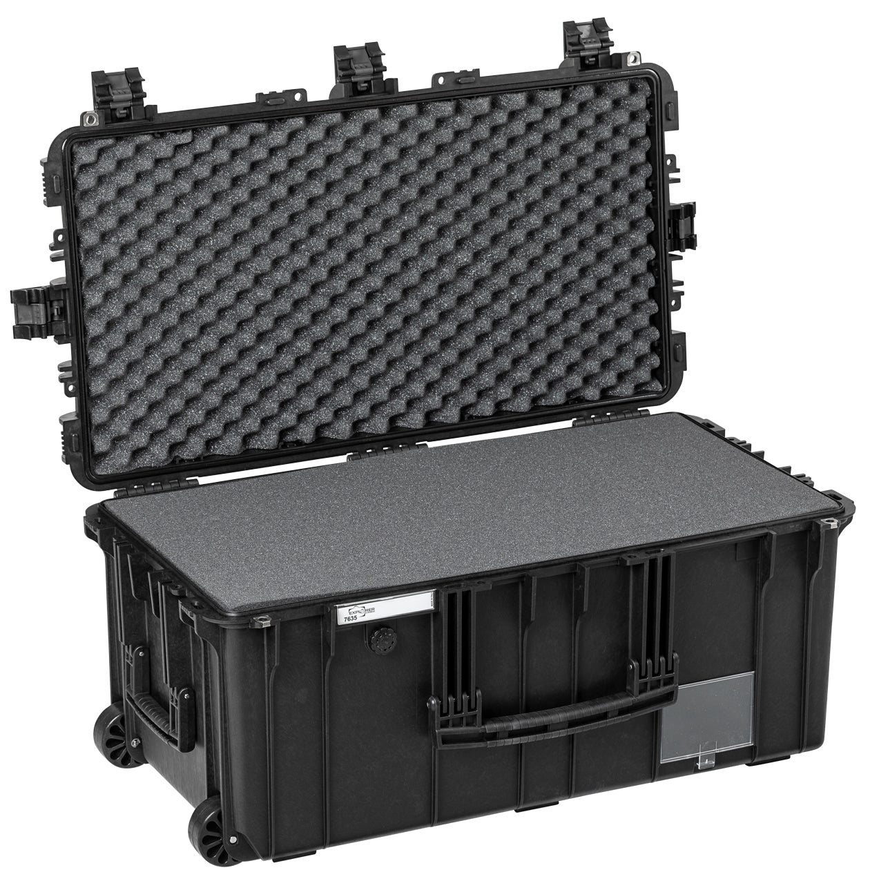 EXPLORER Cases protective case 7635 – Black / With pre-cubed foam