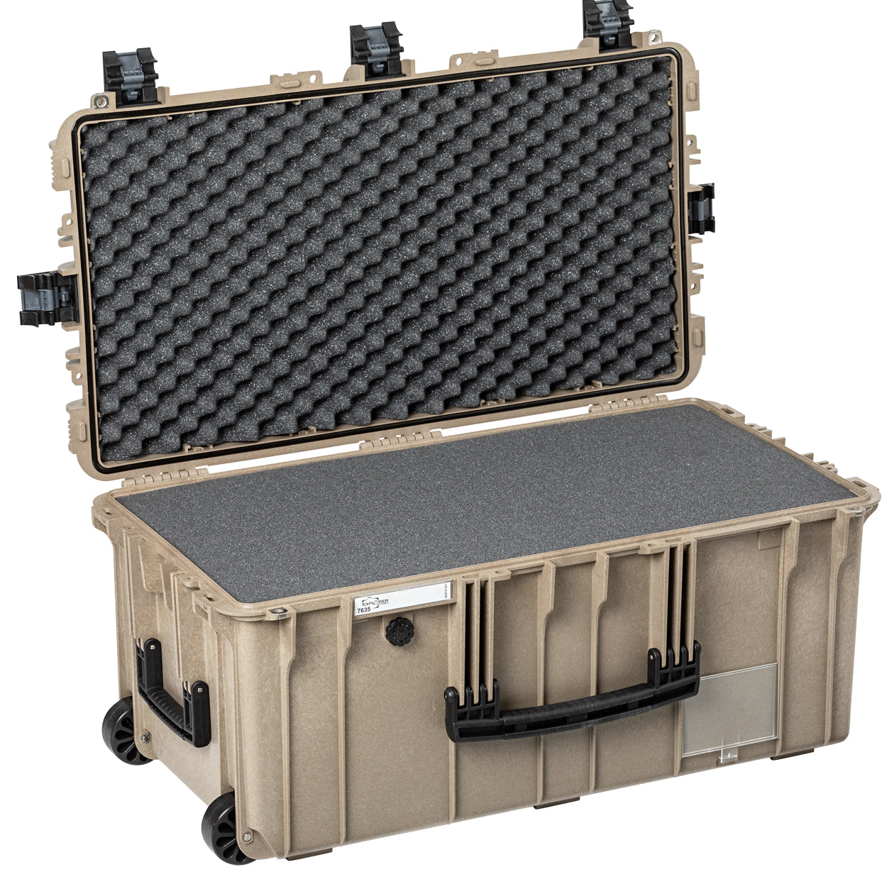 EXPLORER Cases protective case 7635 – Desert Sand / With pre-cubed foam