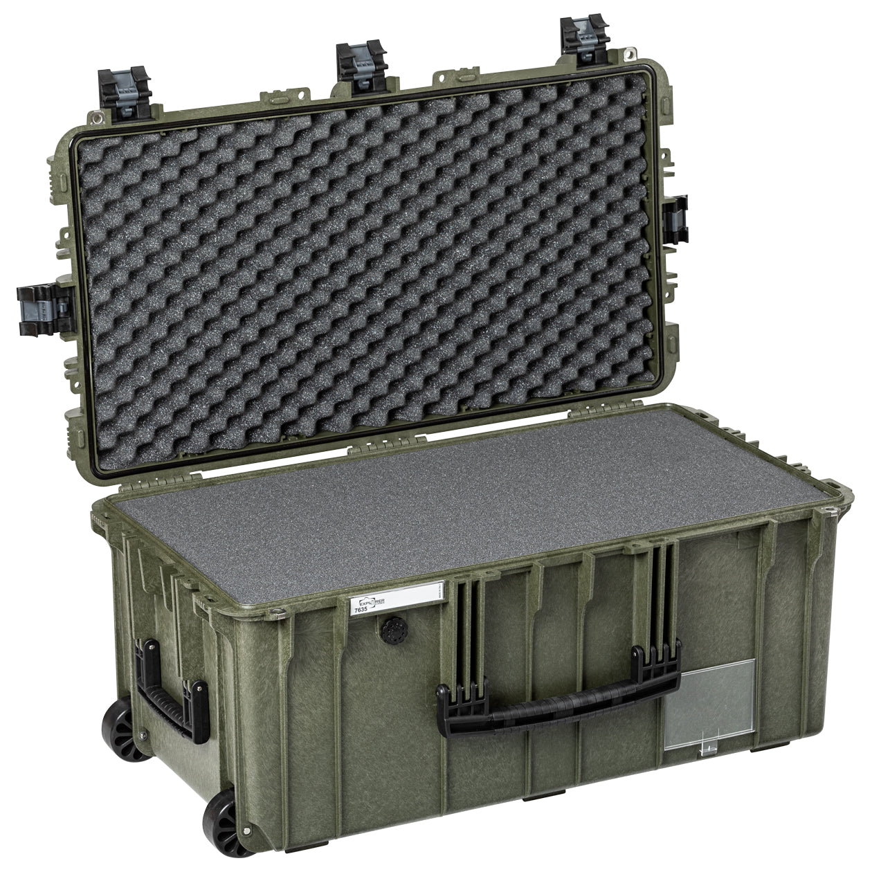 EXPLORER Cases protective case 7635 – Military Green / With pre-cubed foam