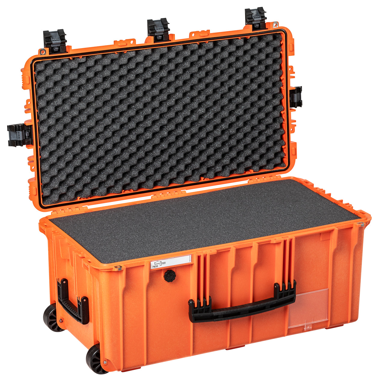 EXPLORER Cases protective case 7635 – Orange / With pre-cubed foam