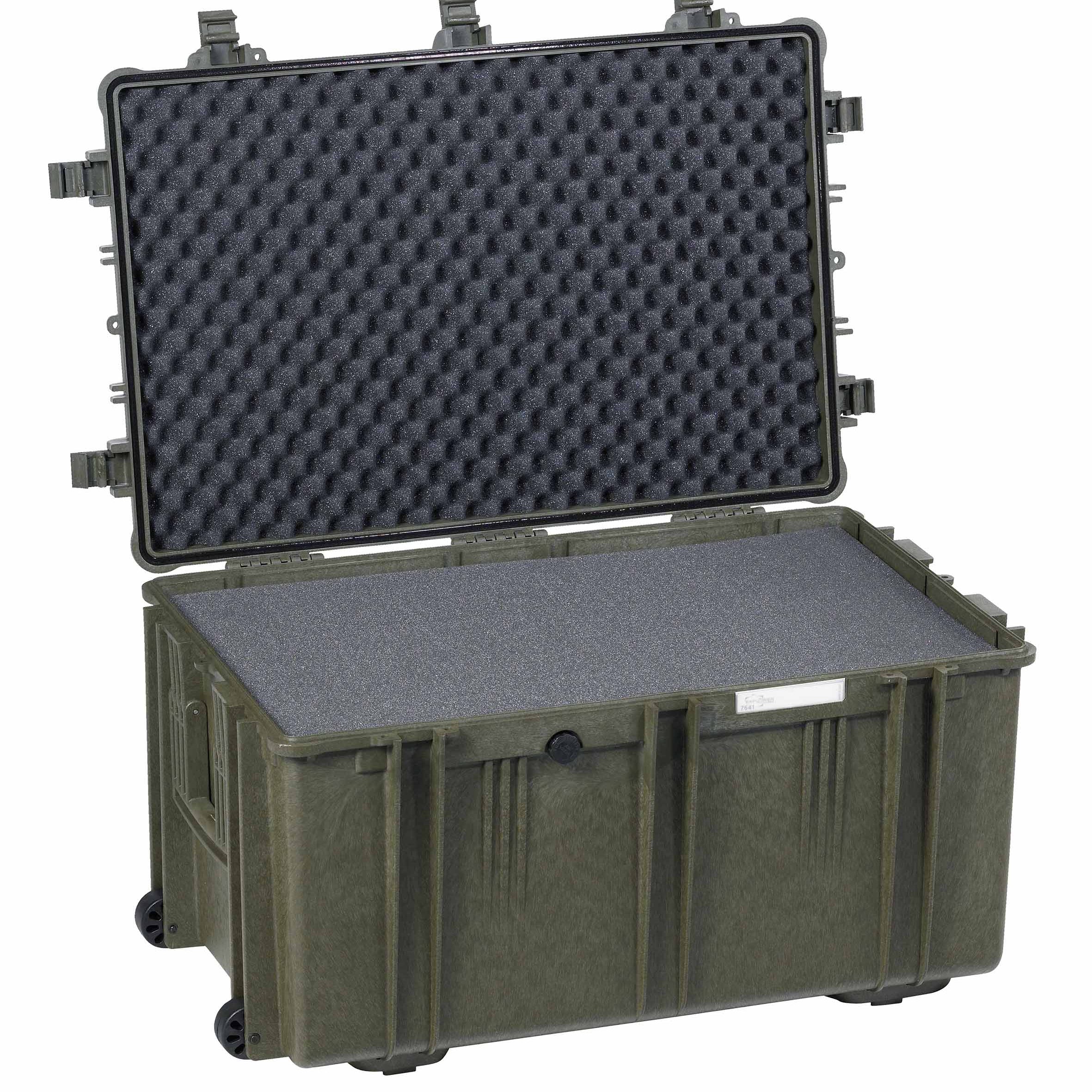 EXPLORER Cases protective case 7641 – Military Green / With pre-cubed foam
